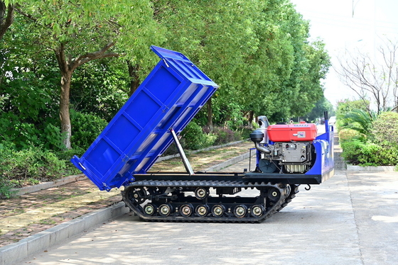 Landwirtschaftliche Maschinen 3,5 Tonnen Crawler Tipping Truck Leichtbau Hydraulik Dumping Dieselmotor angetrieben