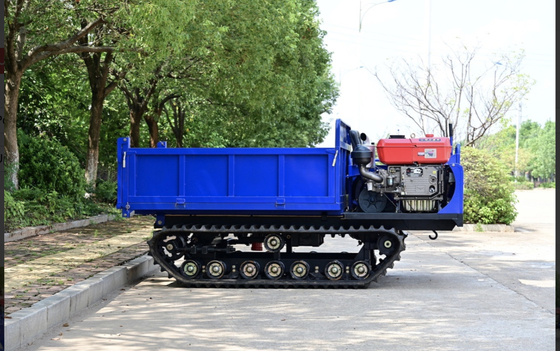 Chinesische Landwirtschaftsfahrzeuge 5 Tonnen GF5000A Crawler Loader Dump Truck Gummi-Dumper zum Verkauf
