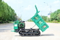 1 Tonne Höchstlast GF1000 Crawler Dumper Truck Hydraulisches Kippen Seitendumping