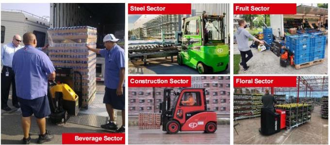 Hocheffizienter elektrischer Palettenstapler mit 1,5 t Belastung 17