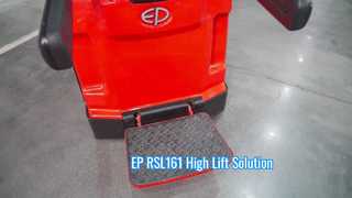 EP RSL161 1600 kg Walkie Stacker Demo | Hochhub-Materialhandhabung