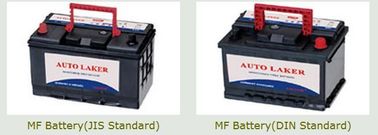 LÄRM Standard-wartungsfreie 60AH Autobatterie-zuverlässige Anfangskraft DIN56048