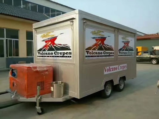 Mobiler Luftstrom-Lebensmittel-LKW-Anhänger mit Snackmaschine und Ausrüstung