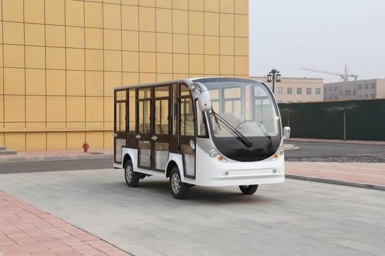 8-11 Sitzplätze Elektrischer Shuttle Bus Niedriggeschwindigkeit Elektrische Sightseeing-Fahrzeug Schönes Design