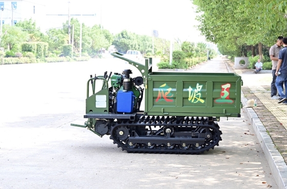 Hydraulisches Kippen GF2000 Dumper Crawler Dumper Transporter für Baustelle