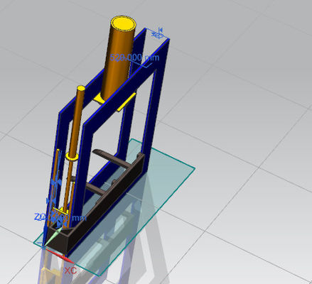 Wirtschaftliche hydraulische Reifenpressmaschine