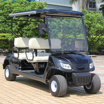 Schnellfahrzeug Portable Leichtgewicht Schnell offen Klappbare Golf-Push-Wagen 4 Sitzplätze Mini-Golf-Wagen Trolley für den Außenbereich