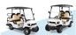 4 Sitzplätze Golfkarren All-Terrain verwendet China Fahrzeug Elektro-Golfwagen