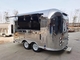Mobil Schnell Edelstahl Bar Eiskarren Lastwagen Hot Dog Luftstrom Lebensmittel Anhänger