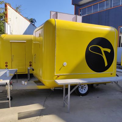 Populärer  Mobile Fast-Food-Anhänger Standard-Food-Truck mit vollständiger Küche