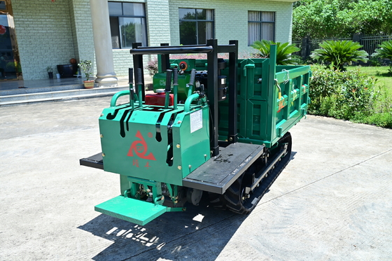 Hergestellt 1 Tonnen Crawler-Dumper Gummi-Truck für Palmöl Crawler-Dumper verwendet