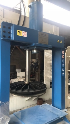 Schwerlast-Forklift-Reifenpressmaschine für die Installation von Schnellrädern