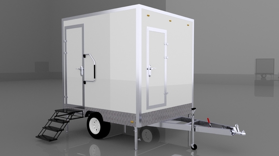 Erschwinglich Funktionell und anpassbar Mobil Single-Dusche Trailer Outdoor Luxus-Badezimmer Toilette