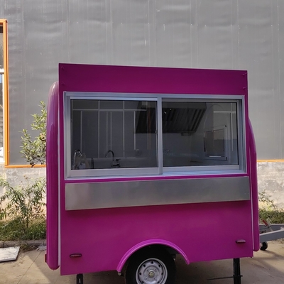 Großhandelspreis Anpassbarer Mini-Eis Trailer mit Glasverstärktem Kunststoff