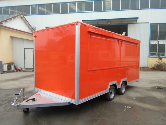 Erschwingliche Straßengrill-Lebensmittelfarbe Billiges Essen Lieferwagen Hot Dog Hamburger Pizza Food Truck mit voll ausgestatteter Küche