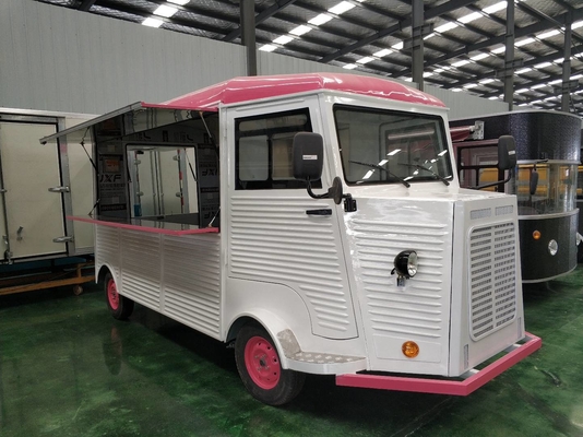 Erschwinglicher Citroën Trolley Truck Voll ausgestatteter Anhänger Beweglicher Lebensmittelanhänger mit Power Milch Teewinkel Bierbar