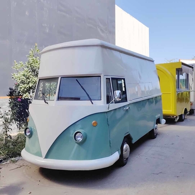 Maßgeschneiderter Lebensmittelwagen Mobilbar Cateringwagen Kaffeekorb CE-Zertifikat Rückgabe