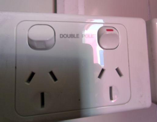 Australischer Ein-Suiten-Dusch-Anhänger