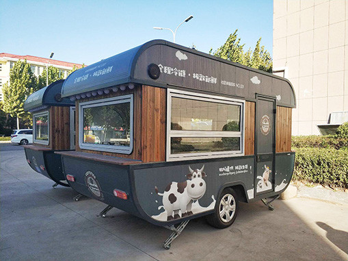 Australien Standard Outdoor Mobile Food Trailer Kaffee Eiscreme Hot Dog Pizza Snacks Rückkehr