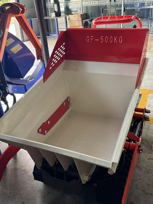 All Terrian Landwirtschaftliche GF500 Crawler Dumper 500kg Mini Lkw Dumper Gummi Bahn Dumper