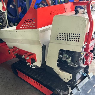 All Terrian Landwirtschaftliche GF500 Crawler Dumper 500kg Mini Lkw Dumper Gummi Bahn Dumper