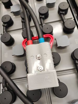 Hochleistungs-Blei-Säure-Gabelstapler-Traktionsbatterie 48V 5PZS625 für Hyster R30XMS2