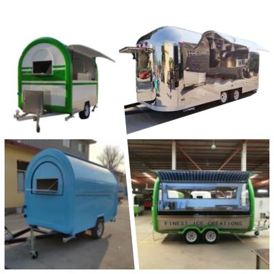 Laker Portable Utility Bike Mobile Food Trailer für das Chips Geschäft