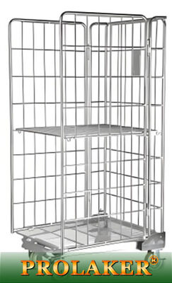 Q235 Stahllager Rollkäfig Logistikwagen