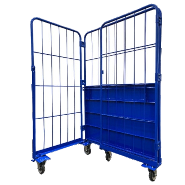 Durable Industrial L Shaped Roll Cage for Logistics Transportation and Intra Factory Transit CH05056