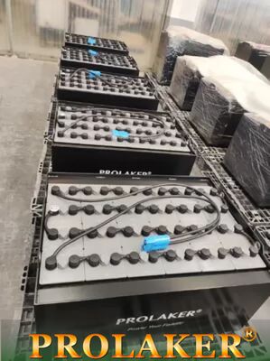 Langlebigkeit 48V 600Ah Blei-Säure-Elektrische Gabelstapler-Traktionsbatterie für Heli CPD20