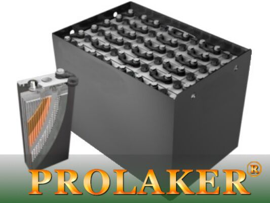 Schrauben-Verbindungs-Gabelstapler-Zugkraft-Batterie 72V 1550Ah/5hrs senken Verbrauch des destillierten Wassers