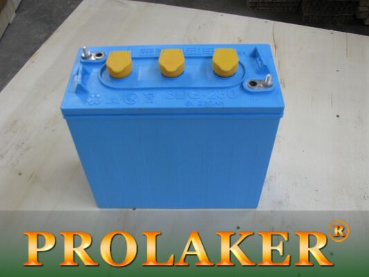 Zugkraft-Batterie der Hochleistungs-210Ah 6V, Golfmobil-Batterie US Standard-3DG-210