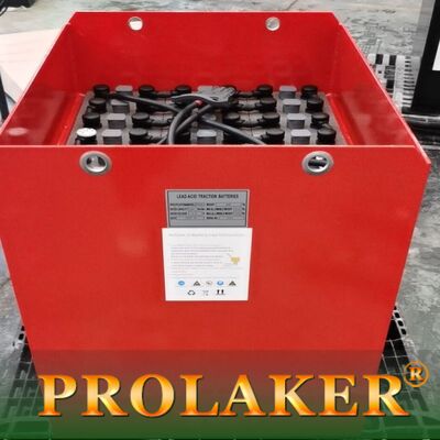 LAKER Hochleistungs 80V 5PZS650 Gabelstapler-Traktionsbatterie für Heli CPD45-A2 mit roter Farbe
