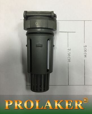 Forklift-Float-Ventilationsstecker 75/92mm für Forklift-Batterien verwendet Graue Farbe