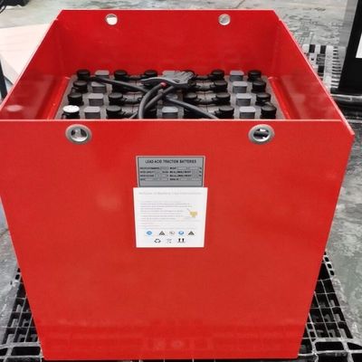 LAKER Hochleistungs 80V 5PZS650 Gabelstapler-Traktionsbatterie für Heli CPD45-A2 mit roter Farbe