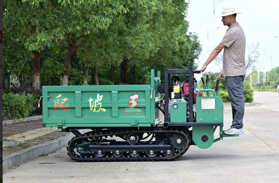 Selbstfahrender Crawler, angetrieben von GF1000 Mini-Dumper, erhältlich im Verkauf
