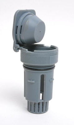 PP Float Vent Plug 75/92mm Graue Wasser sparsame Konstruktion für die sichere Lüftung von Gabelstaplerbatterien
