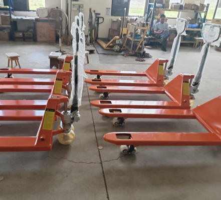 Leichtgängiger 2500kg Handhubwagen mit Nylonrollen