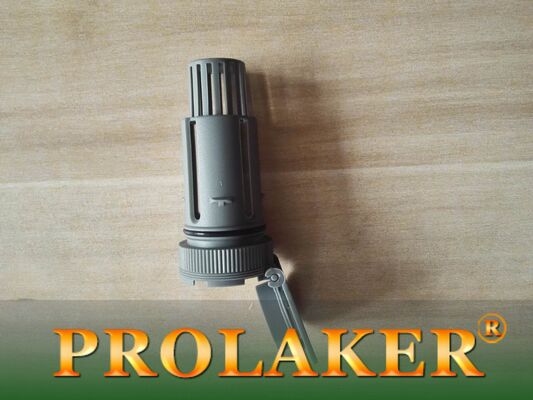 Graue PP-Forklift-Traktionsbatterie-Ventilationsstecker der LK-CAP-Serie